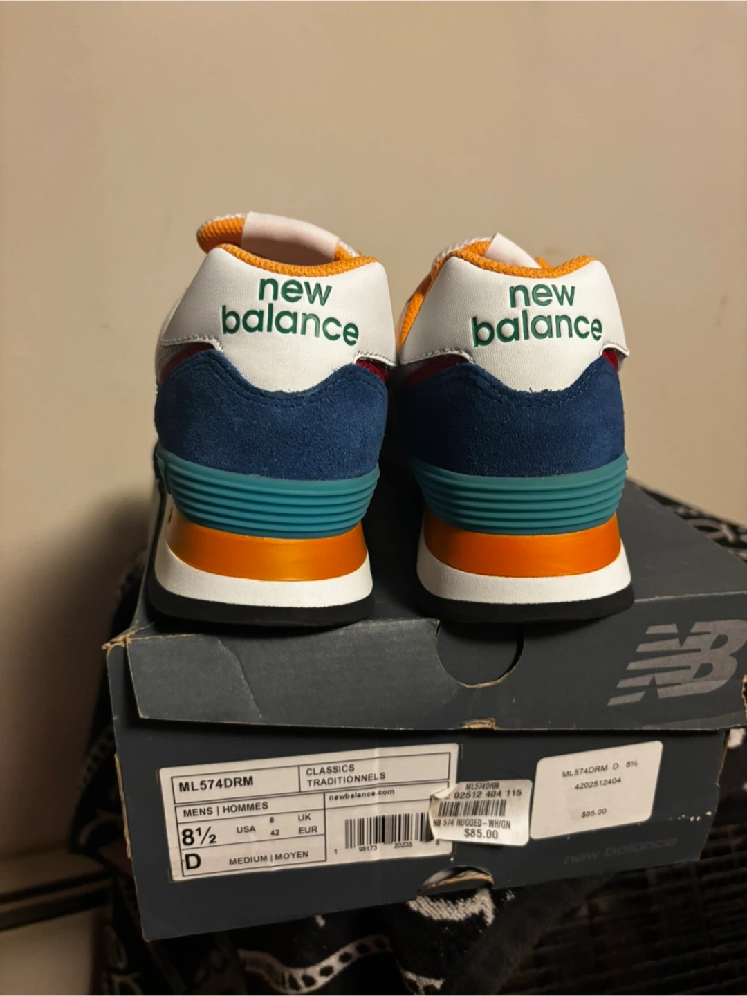 New Balance ML574DRM Men's Classic Shoes - photo 4