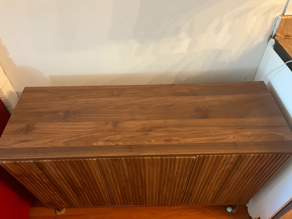 Mid-Century Style Walnut Sideboard - photo 5