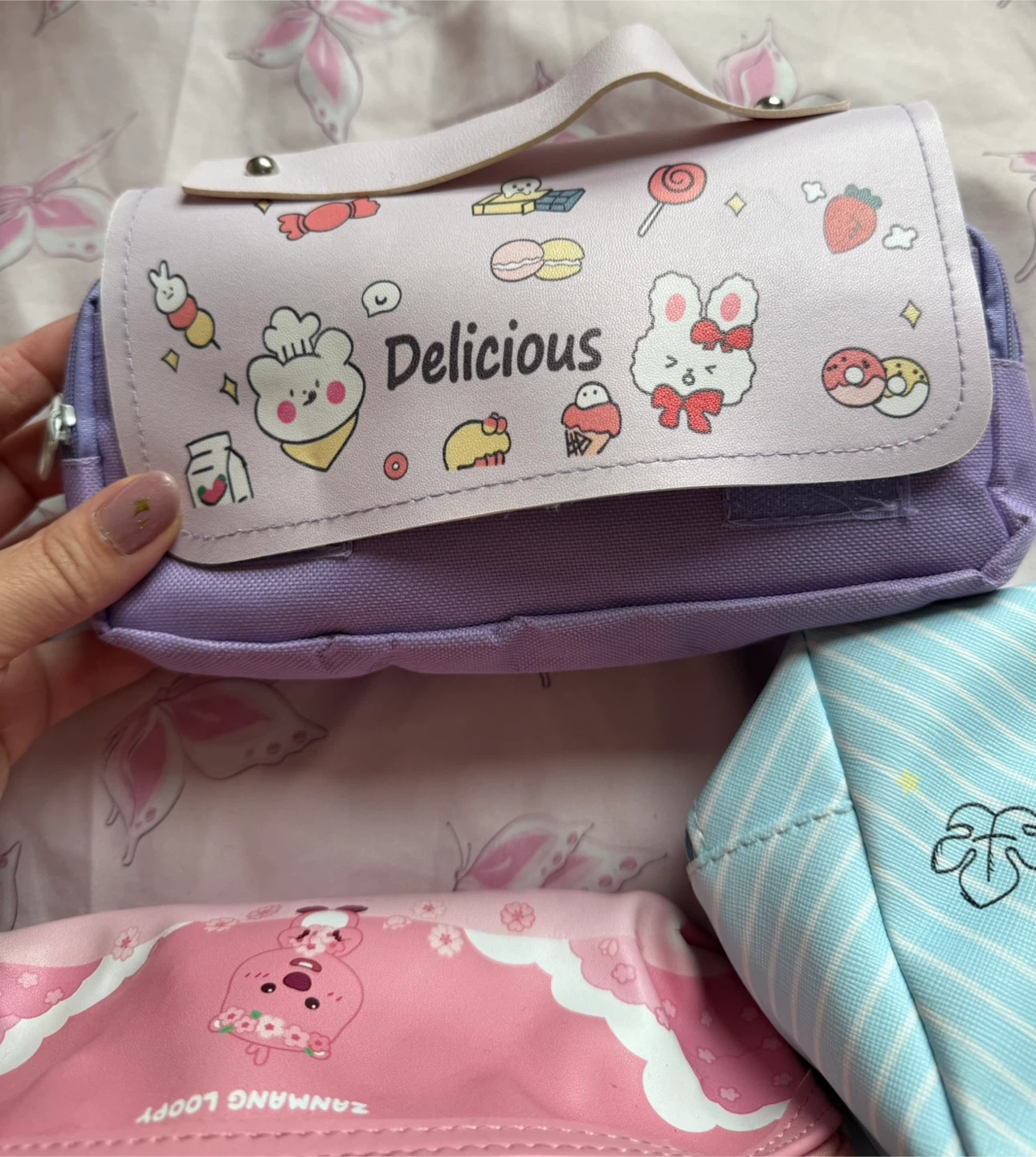 Set of 4 Character Pencil Cases and Accessory - photo 2