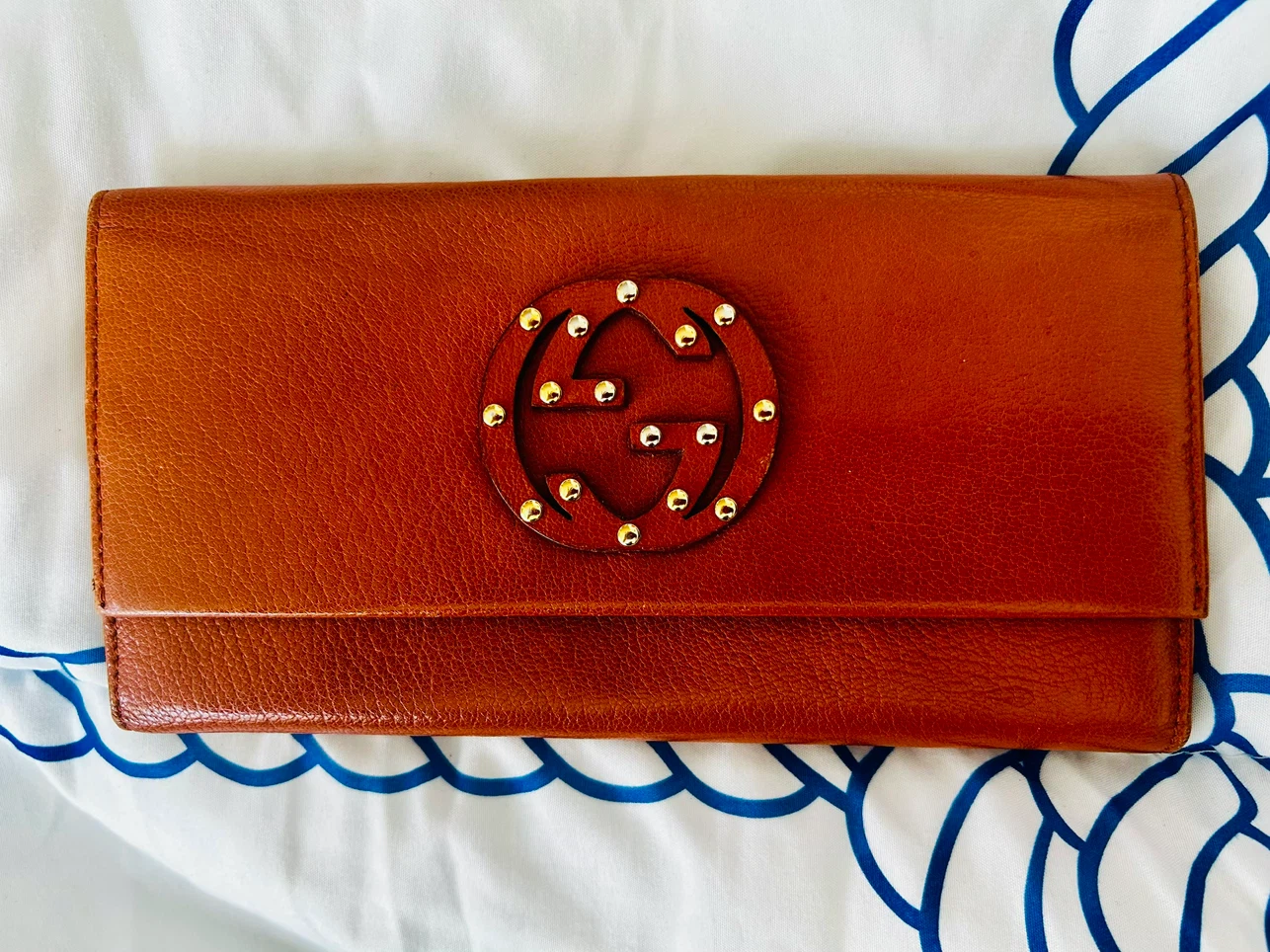 Gucci Leather Continental Wallet