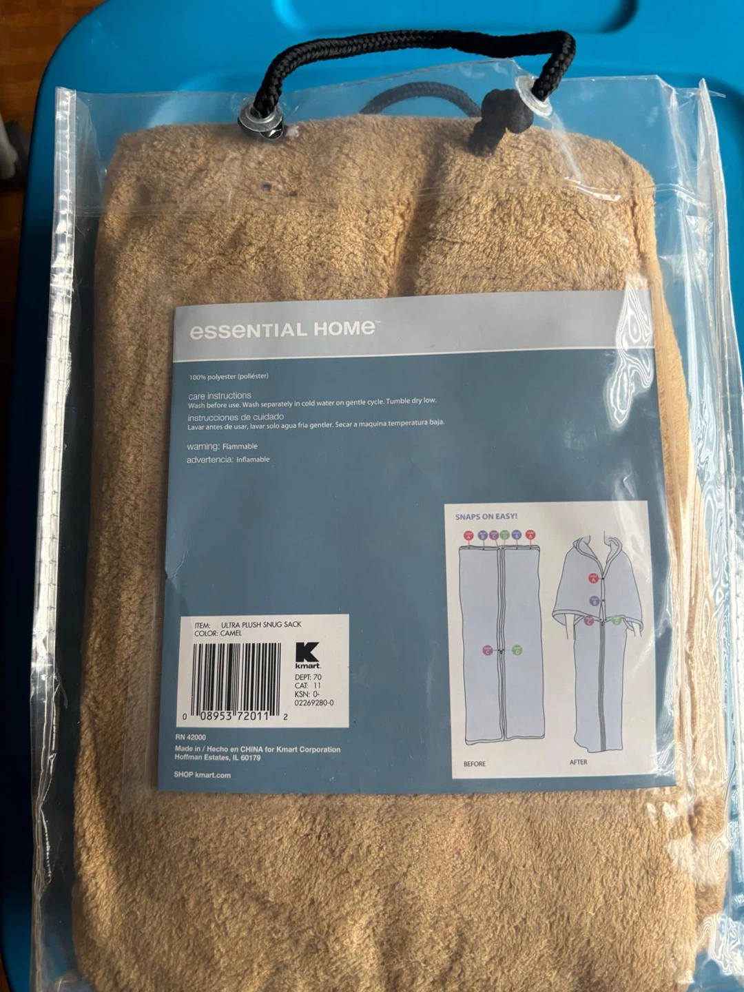 Brand new Giftable- Essential Home Ultra Plush Snug Sack - photo 2