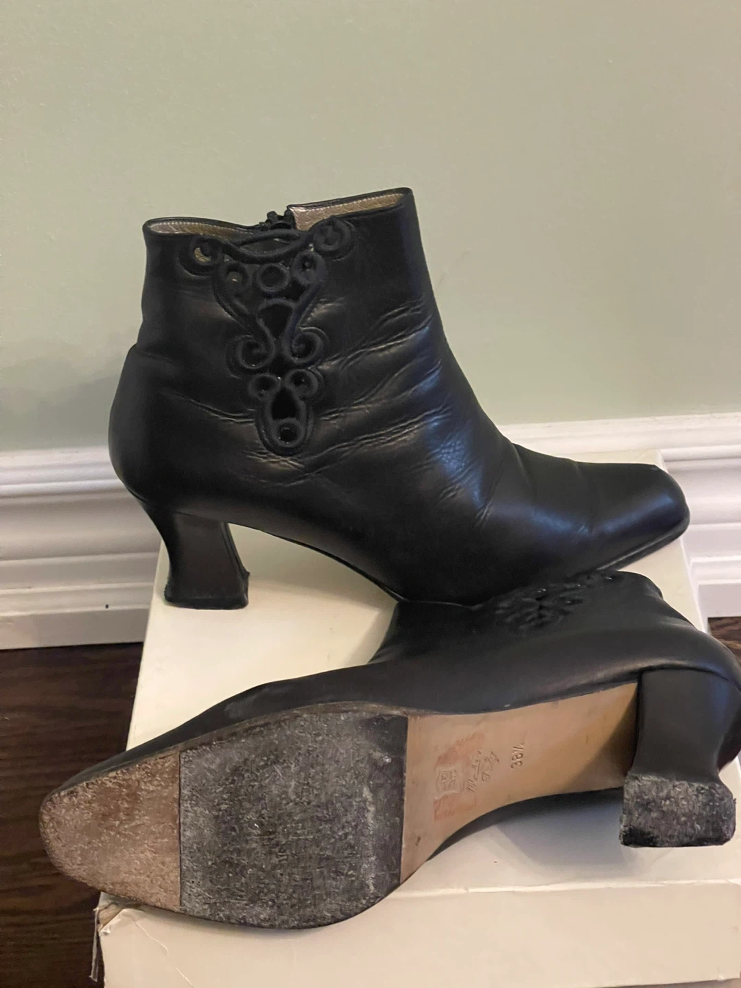 Bocci Italian Vintage ladies ankle boots size 8.5 , Beautiful - photo 3