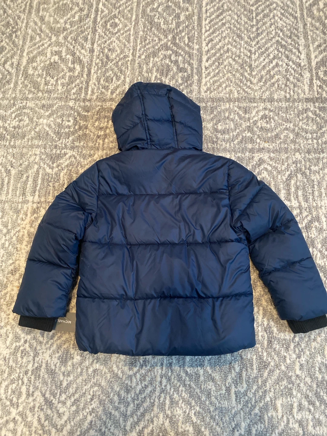 NEW Michael Kors Puffer Kids Jacket - Navy - 4T - photo 4