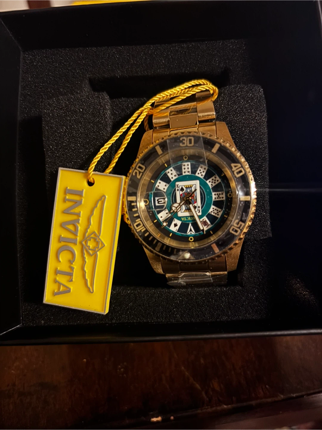 Invicta Pro Diver House of Cards Men's Watch - 40mm Gold - photo 2
