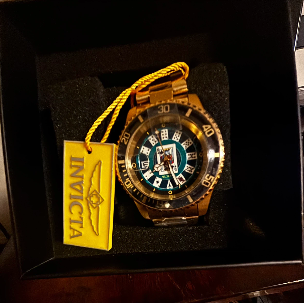 Invicta Pro Diver House of Cards Men's Watch - 40mm Gold - photo 3