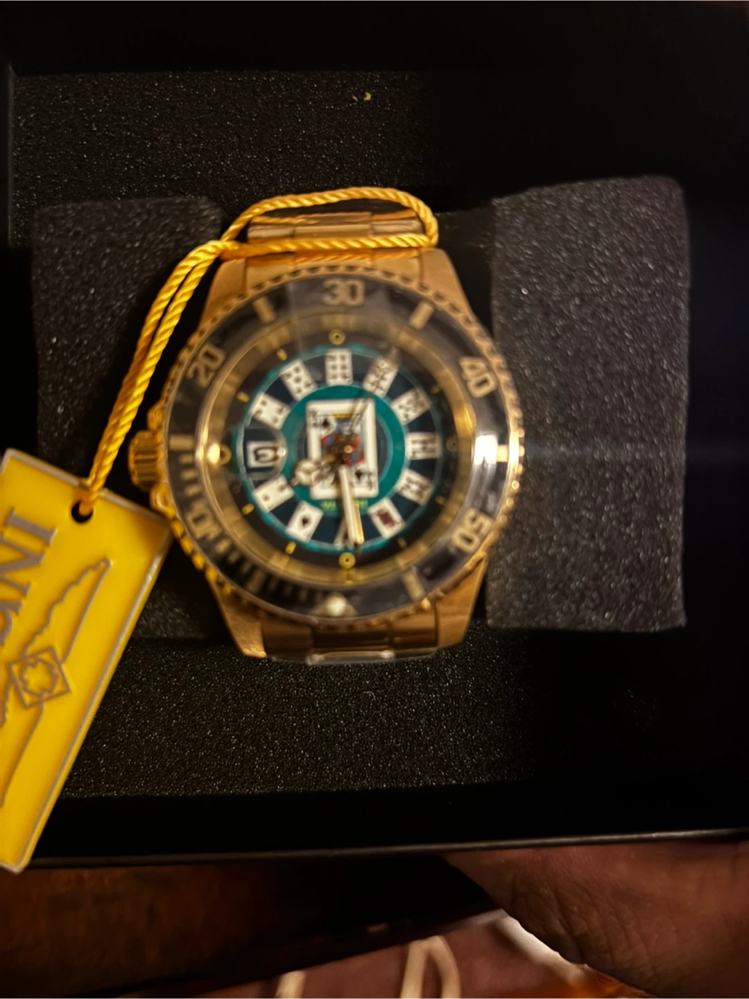 Invicta Pro Diver House of Cards Men's Watch - 40mm Gold - photo 4
