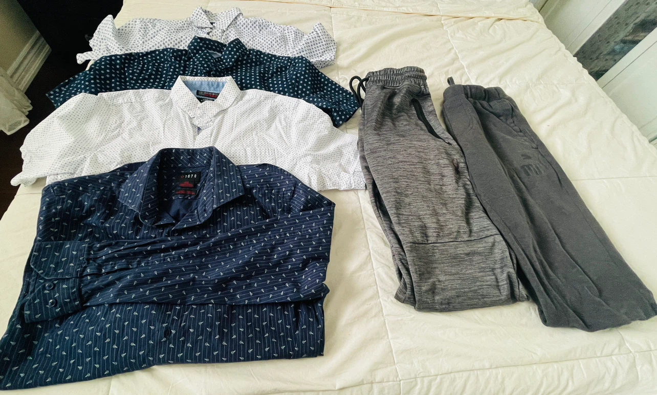 Bundle of boy’s / youth Shirts and Joggers size small