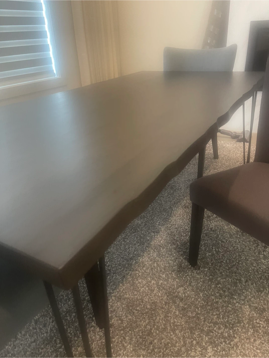 Live Edge Dinning Table Set - photo 2