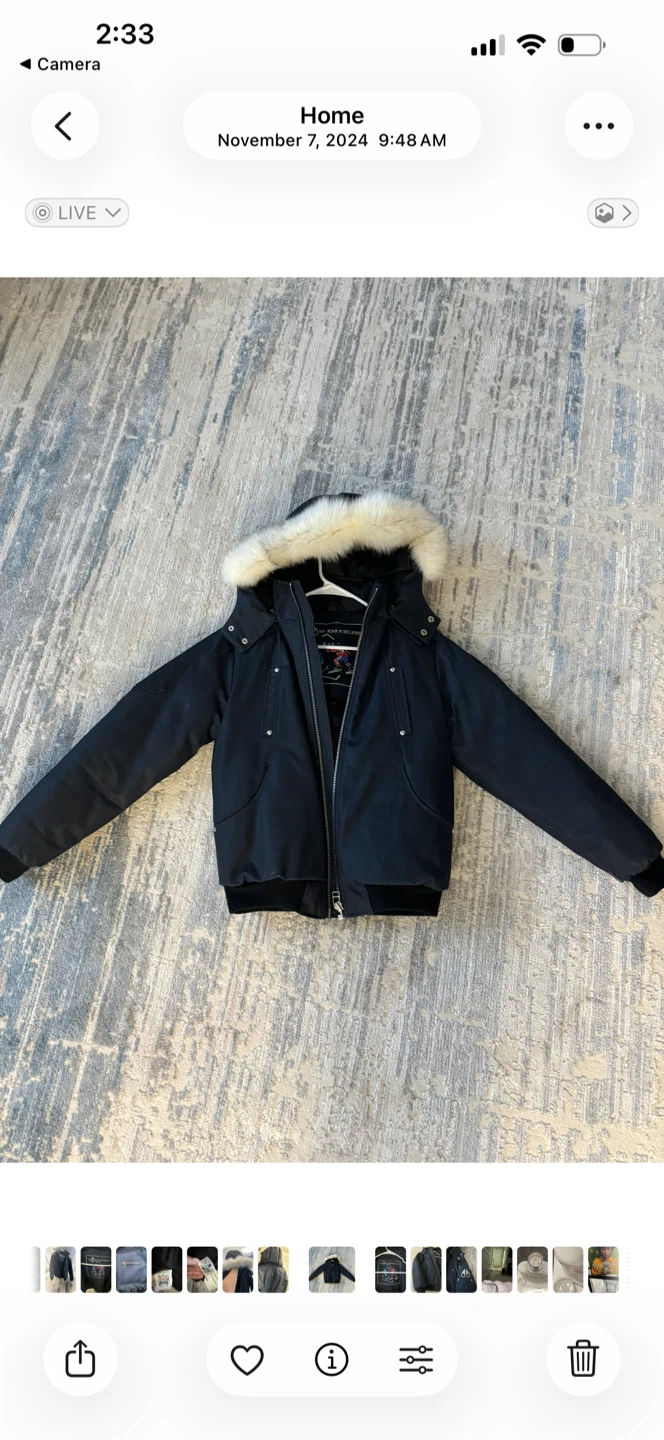 Moose Knuckles Winter Bomber Jacket