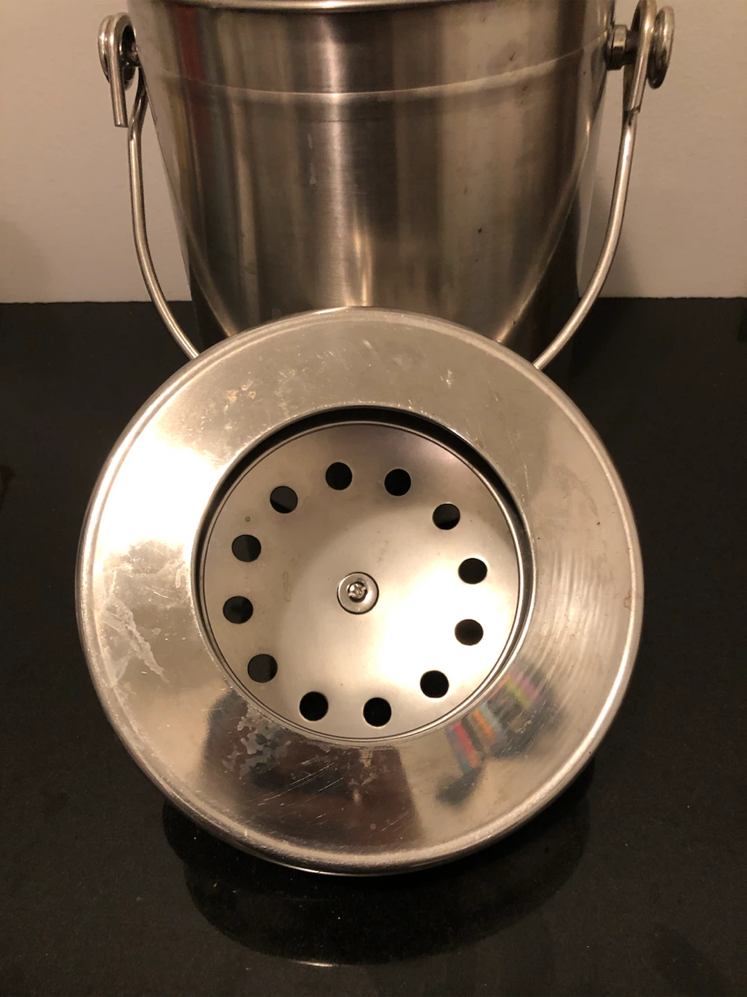 KitchenAid Stainless Steel Compost Bin - photo 3