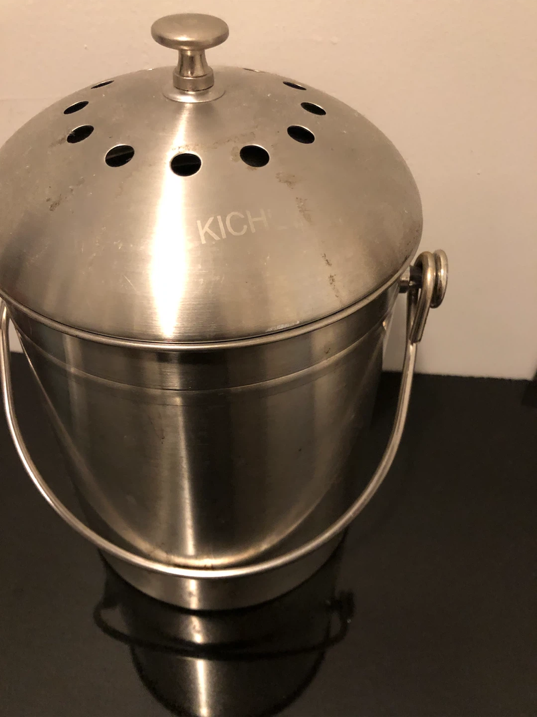 KitchenAid Stainless Steel Compost Bin - photo 4