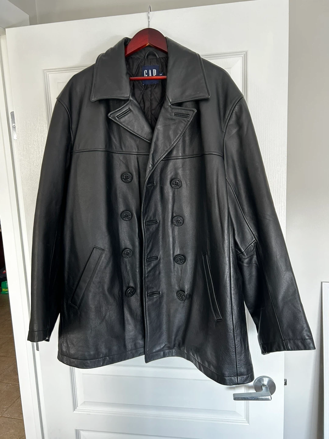 GAP Leather Jacket, Men’s Large