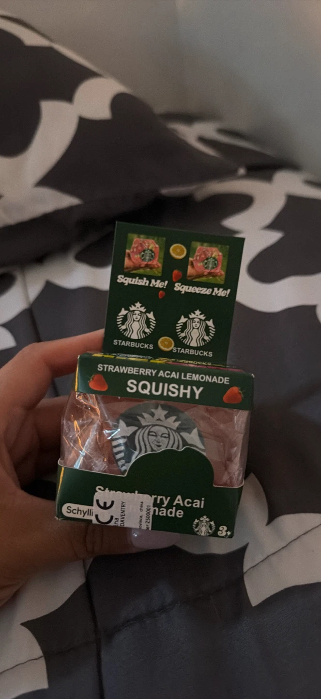 Starbucks Strawberry Acai Lemonade Squishy