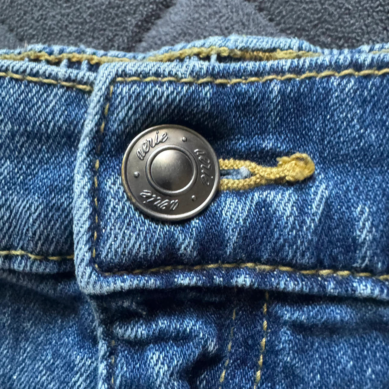 Aerie Distressed Denim Shorts XL - photo 2