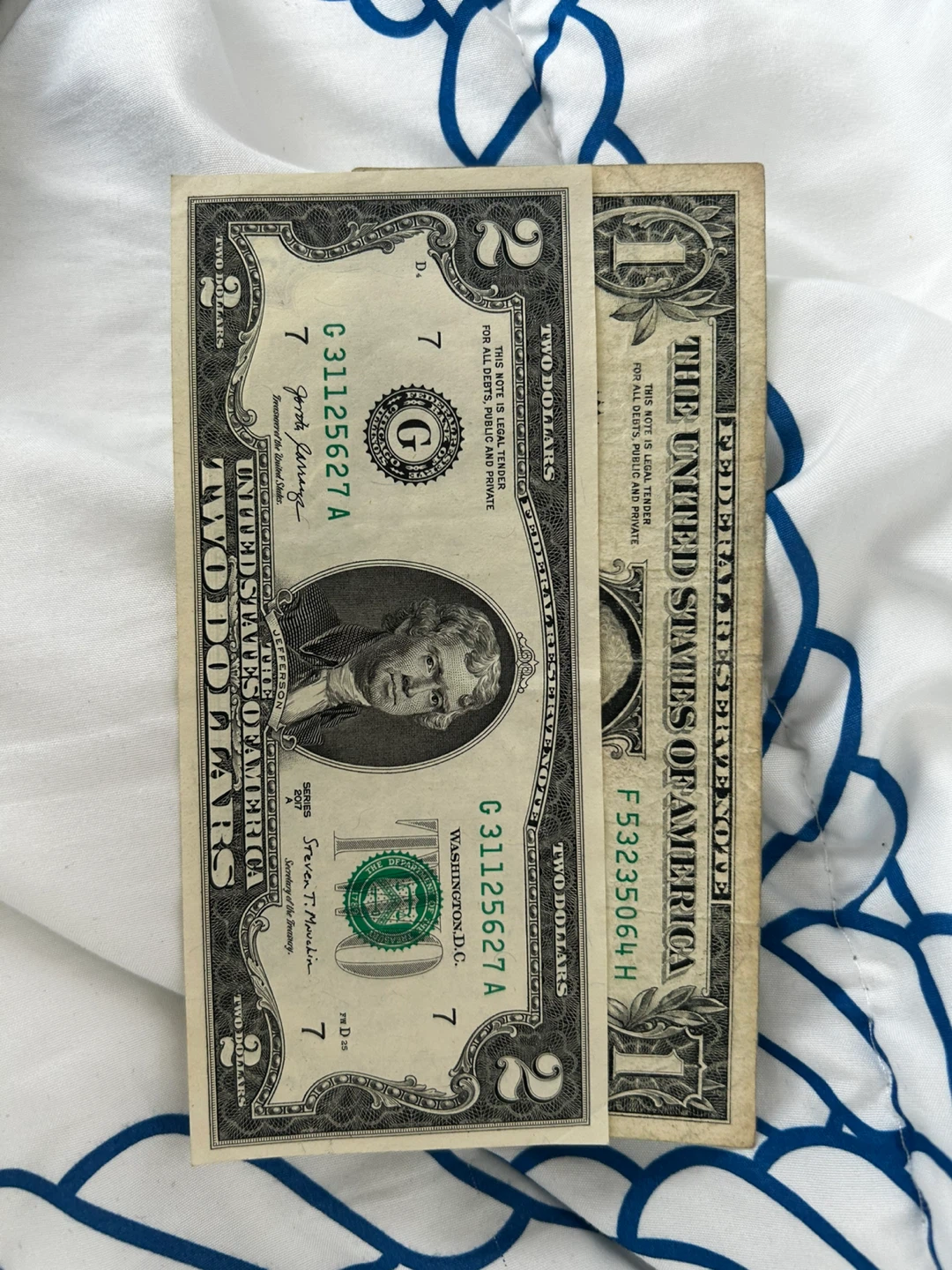 US Dollars and Trinidad & Tobago Dollars Banknotes