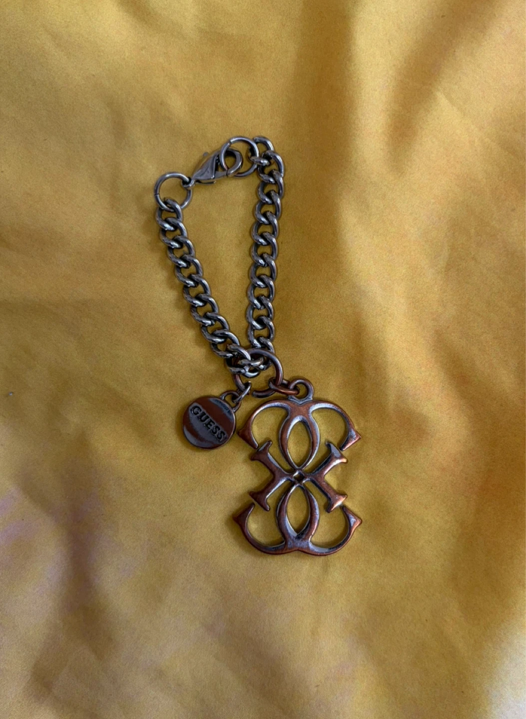 Guess bag charm