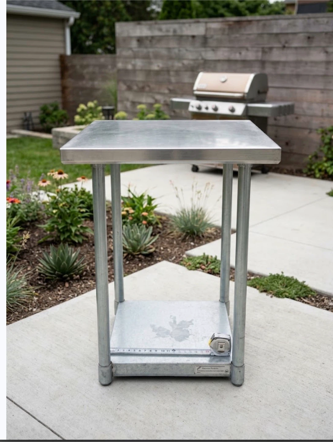 Stainless Steel Prep Table 24x24 Commercial (Tarrison)