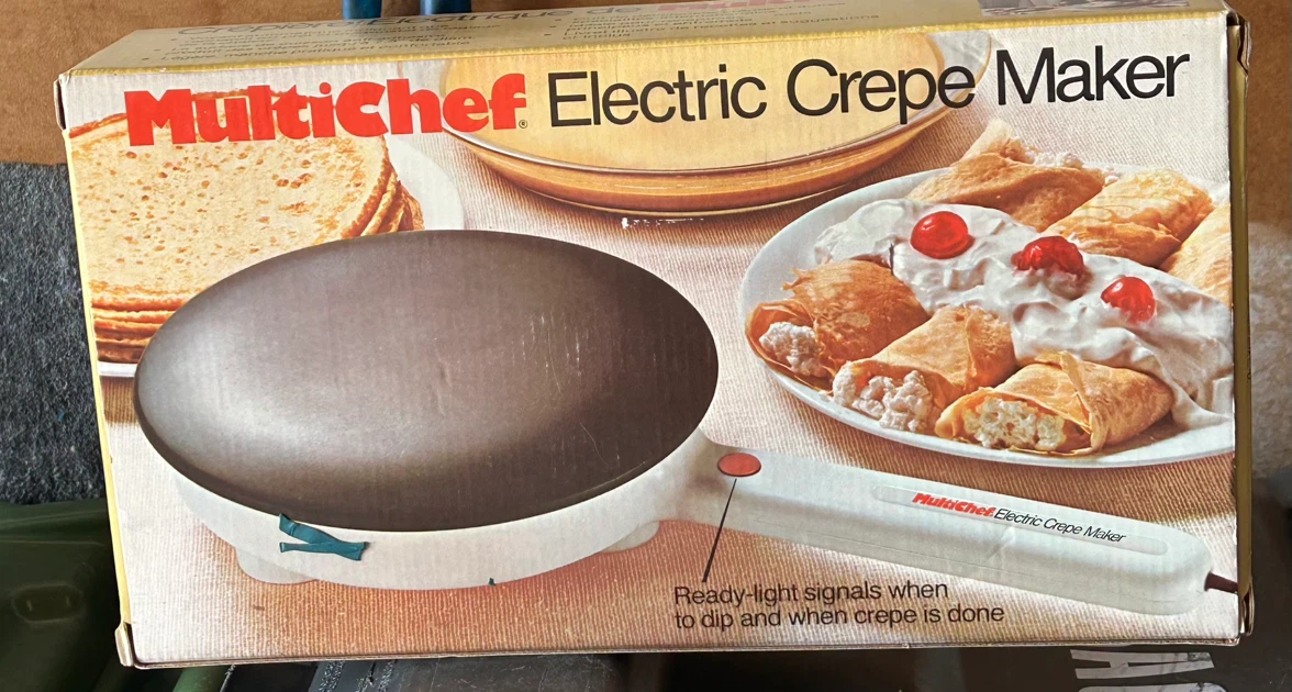 MultiChef Electric Crepe Maker