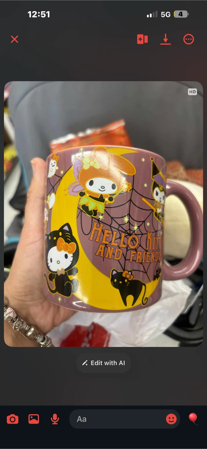 Hello Kitty and Friends Halloween Mug