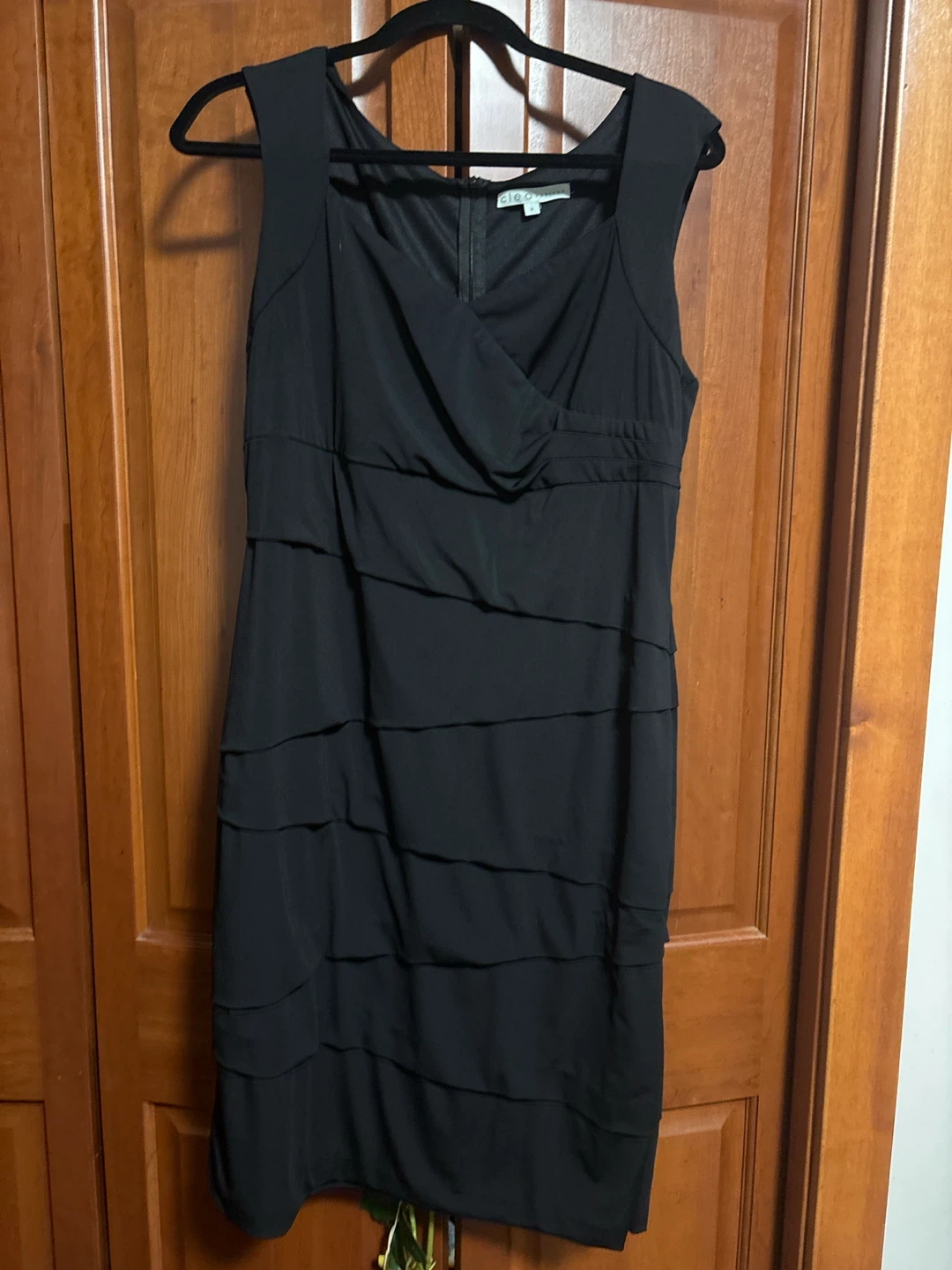 Black Sleeveless Tiered Dress - photo 2