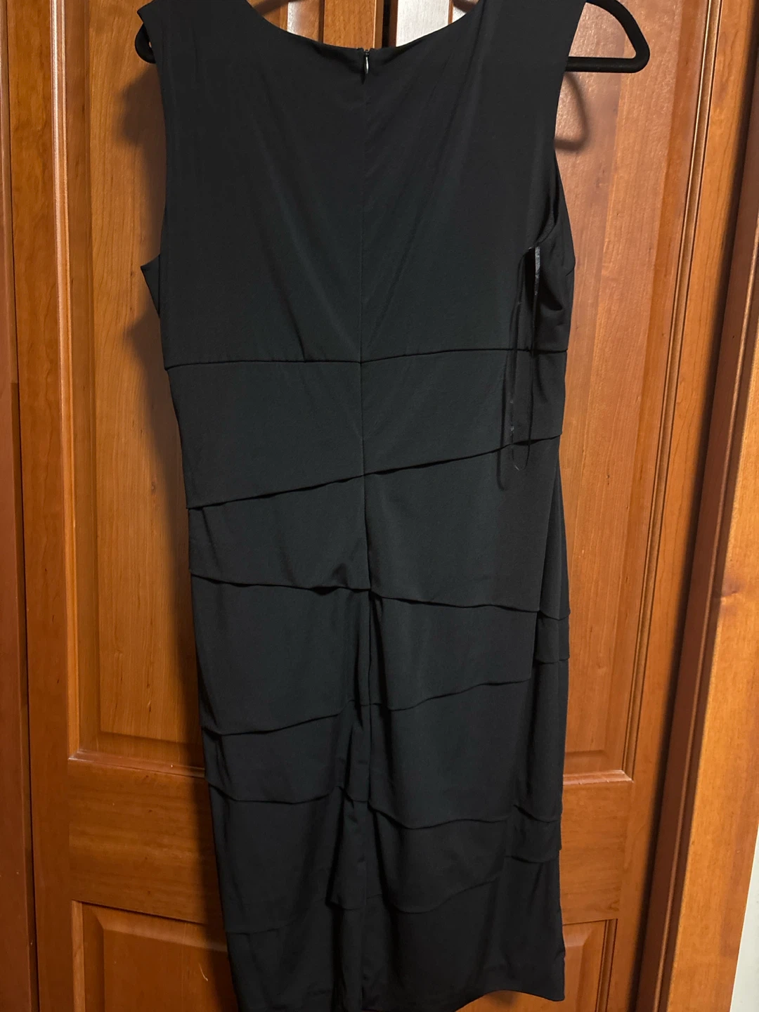 Black Sleeveless Tiered Dress - photo 3