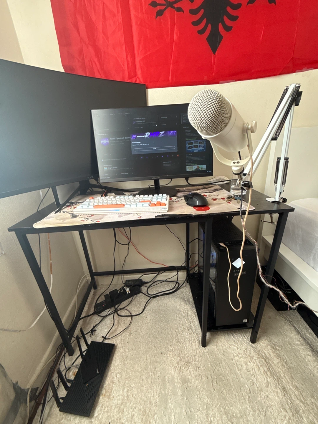 gaming set up