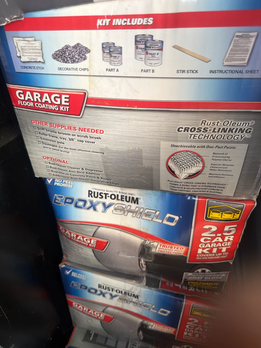 4.   Boxes100 each Rust-Oleum EpoxyCoating Kit - photo 2