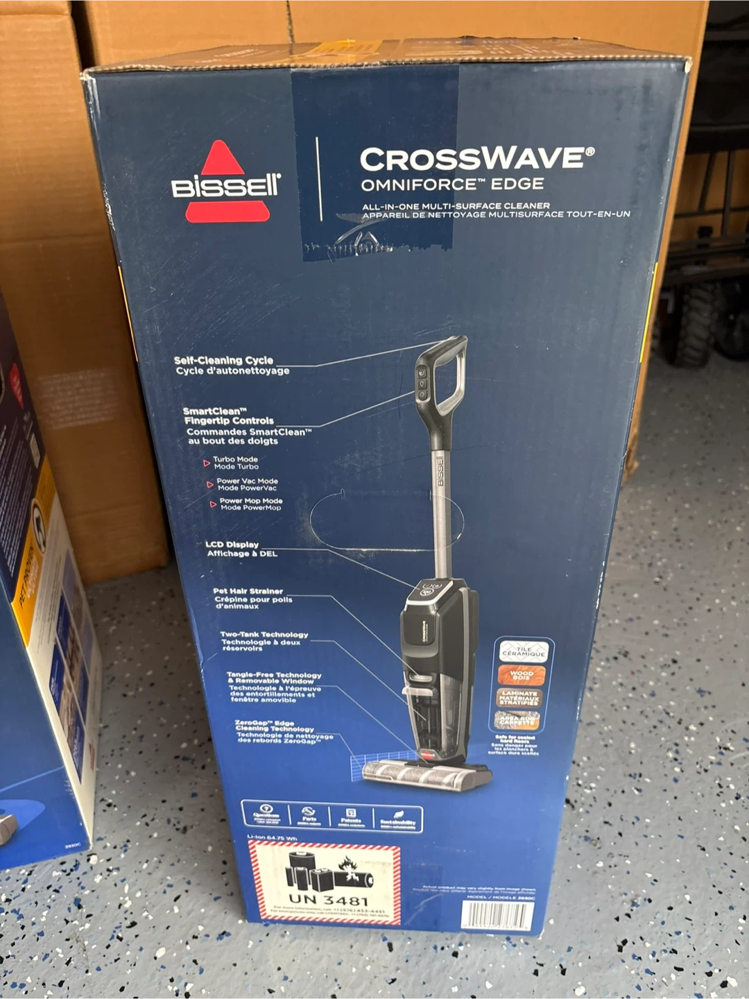 Bissell CrossWave Omniforce Edge All-in-One Cleaner - photo 2