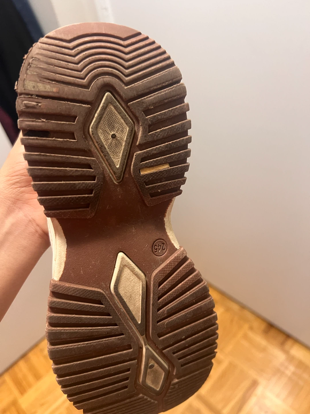 White & Brown Chunky Sneakers - photo 4