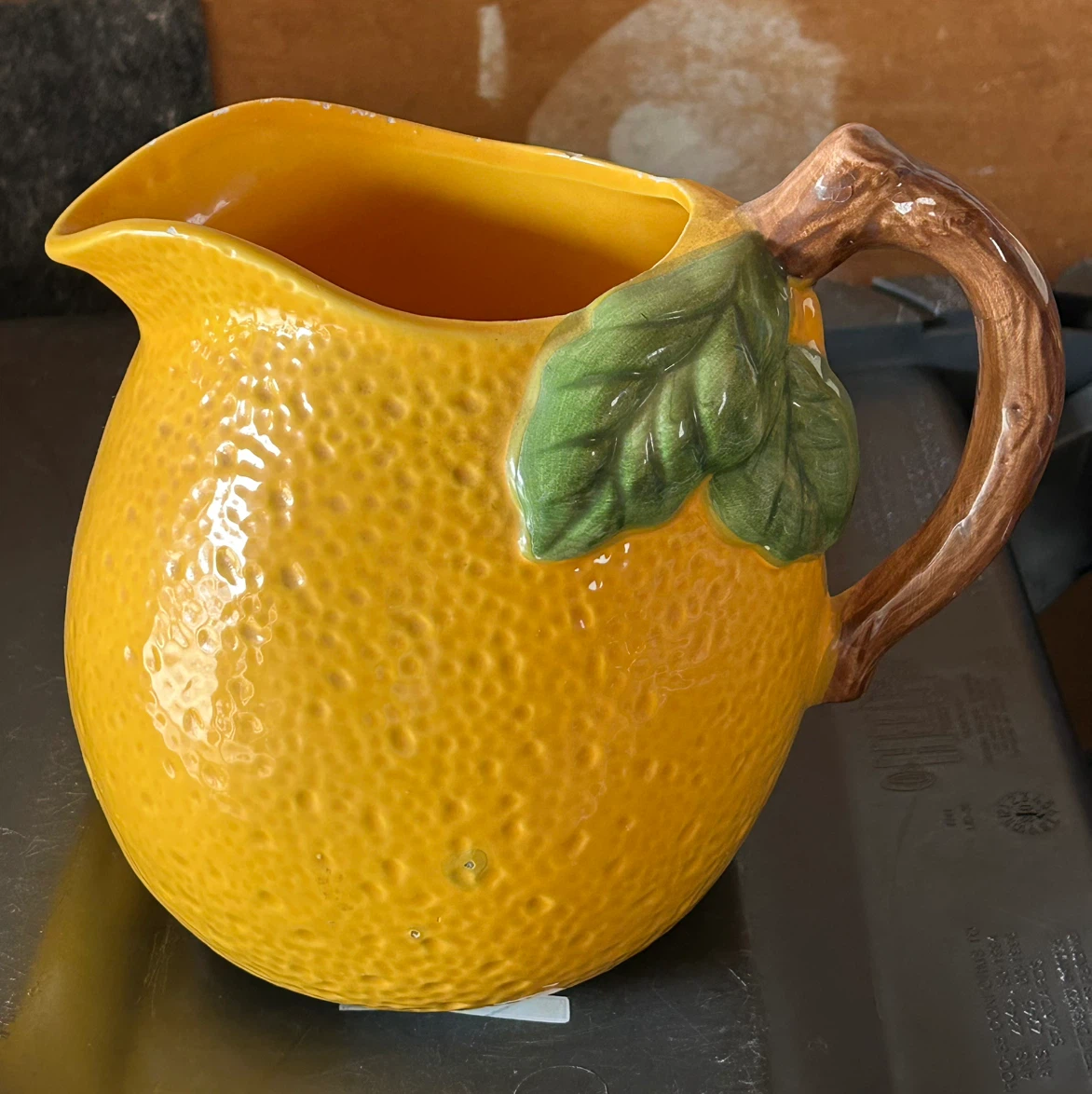 Yellow Lemon Pitcher - photo 3