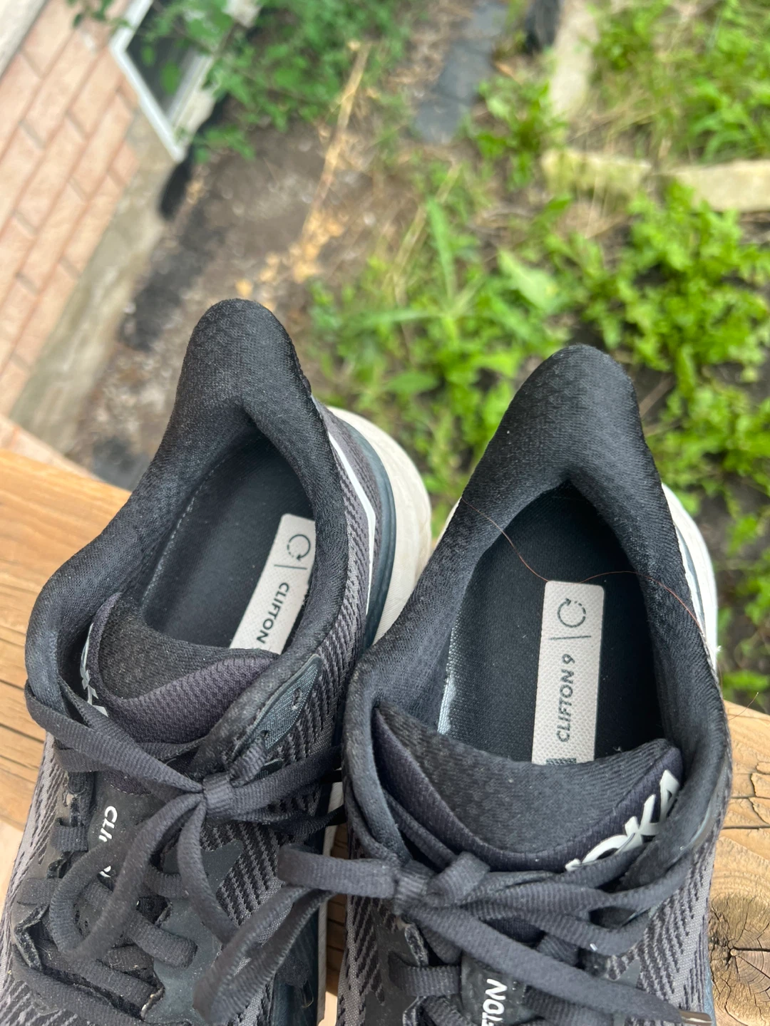 Hoka Clifton 9 Women's Running Shoes - Black - photo 3