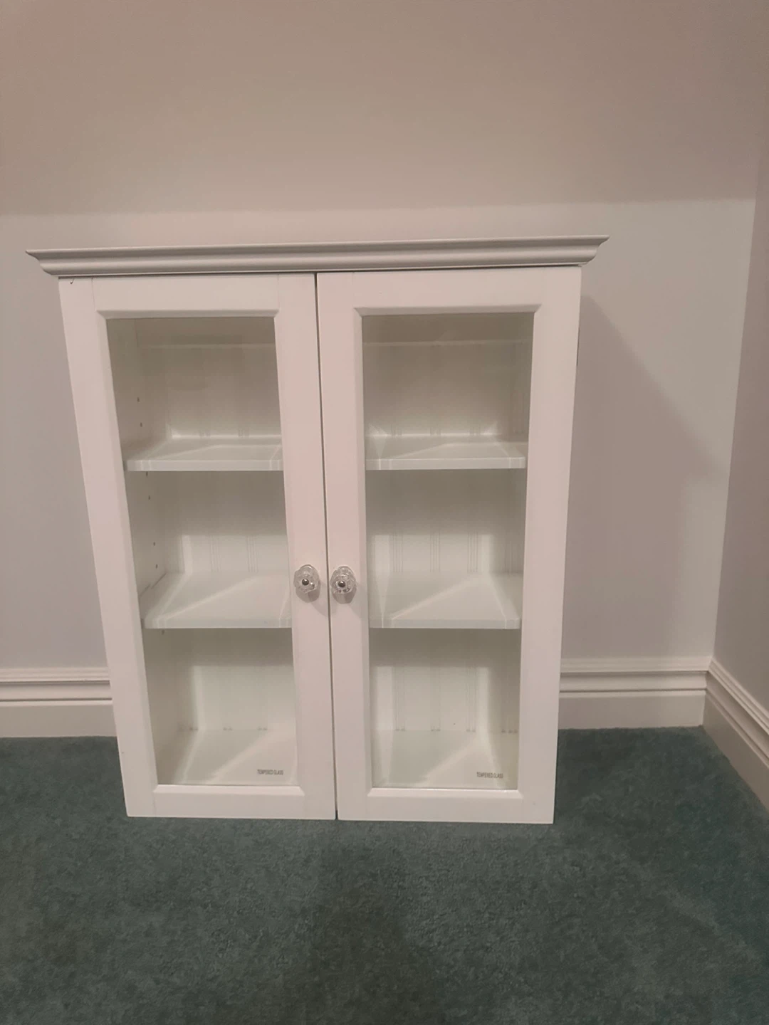 White Wall-Mounted Bathroom Cabinet