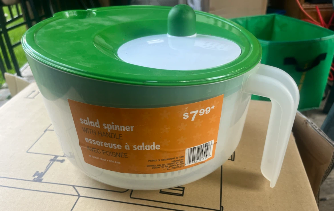 Salad Spinner with Handle - photo 2