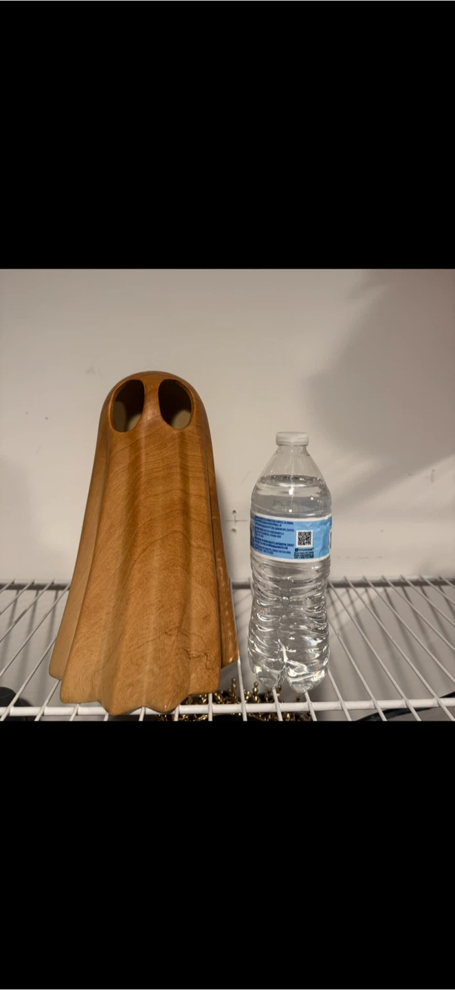 Halloween Ghost with Woodgrain Look - photo 3