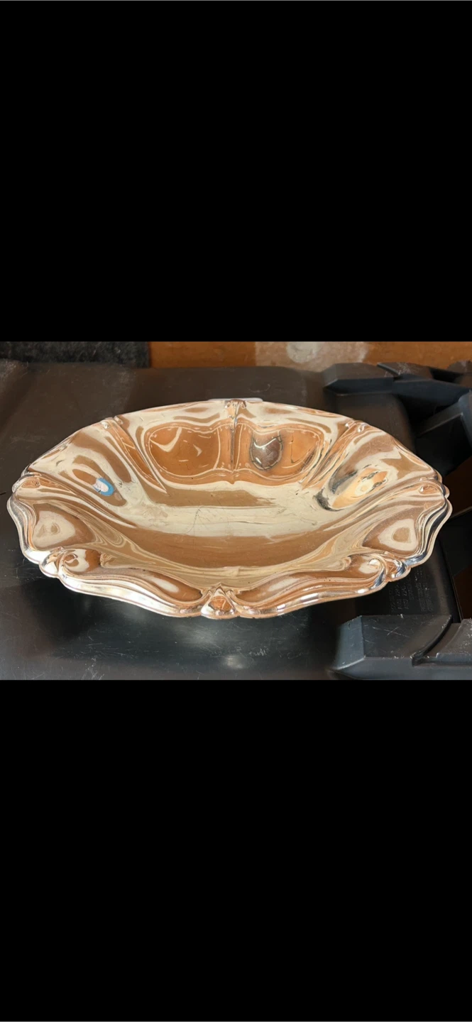 Silver-Plated Decorative Bowl - photo 2