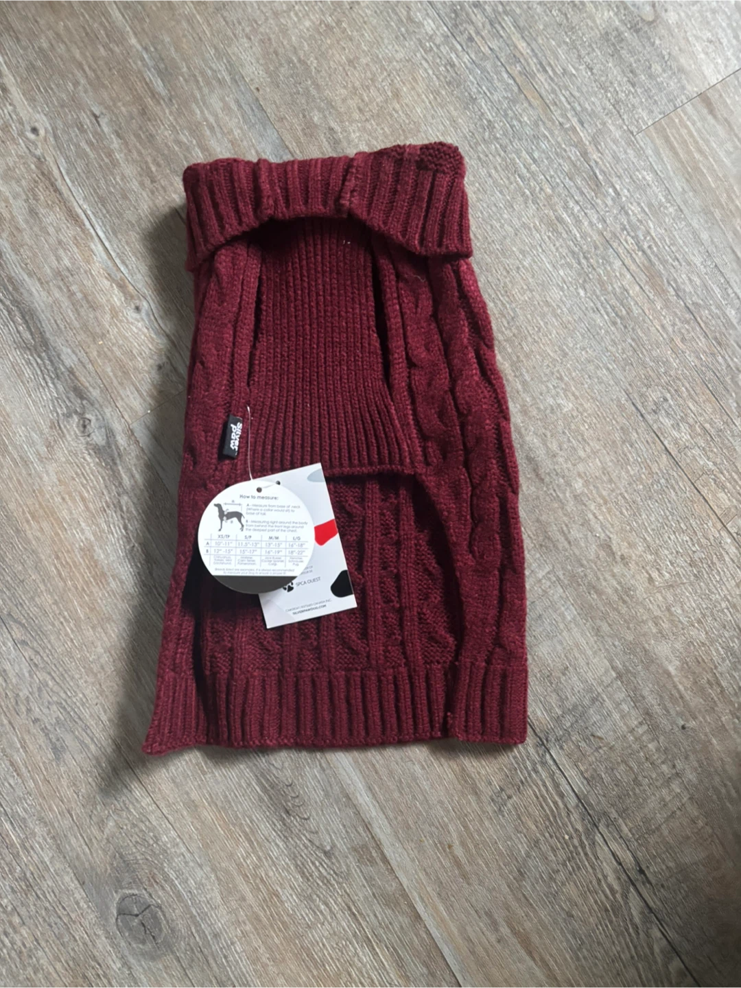 Dog Sweater - Small.  New.