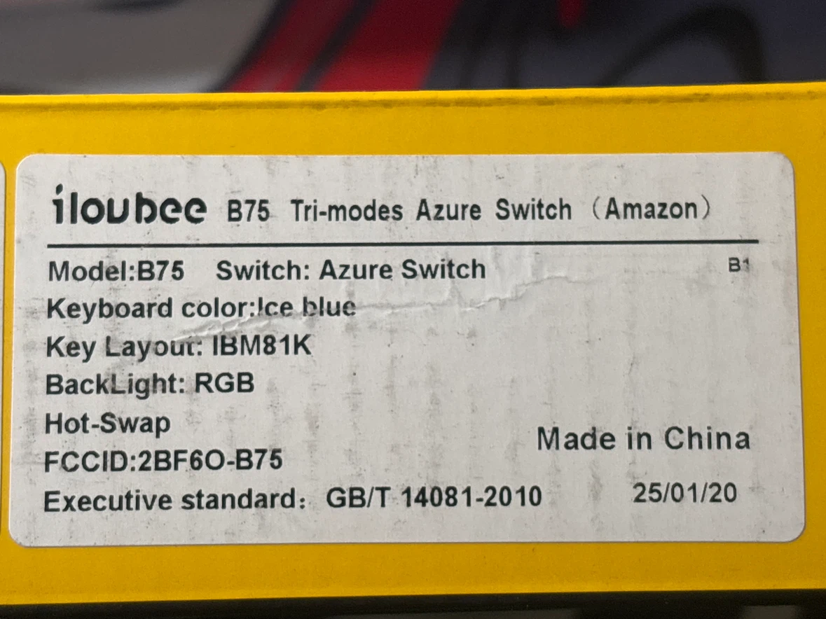 iloubee B75 Tri-mode Mechanical Keyboard - photo 2