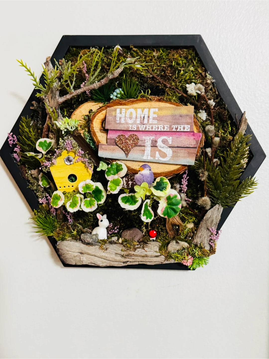 Hexagon Wall Art Home Decor - photo 2