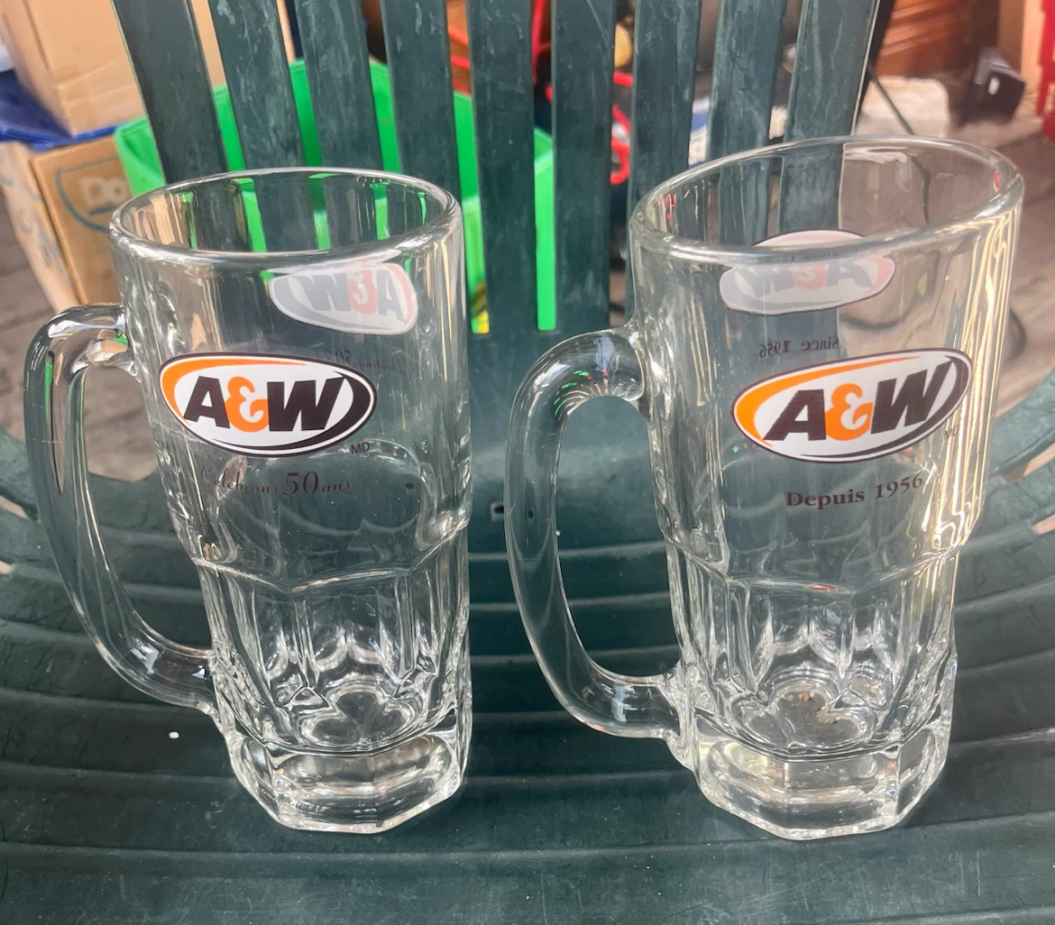 A&W Glass Mugs (Set of 2) - photo 2