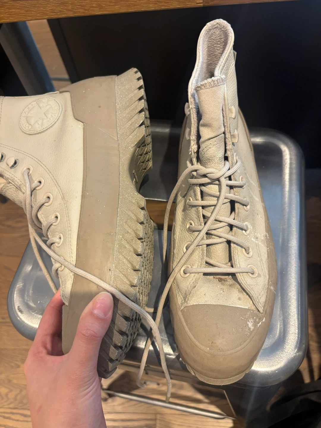 Converse All Star High-Top Boots - Beige - photo 2