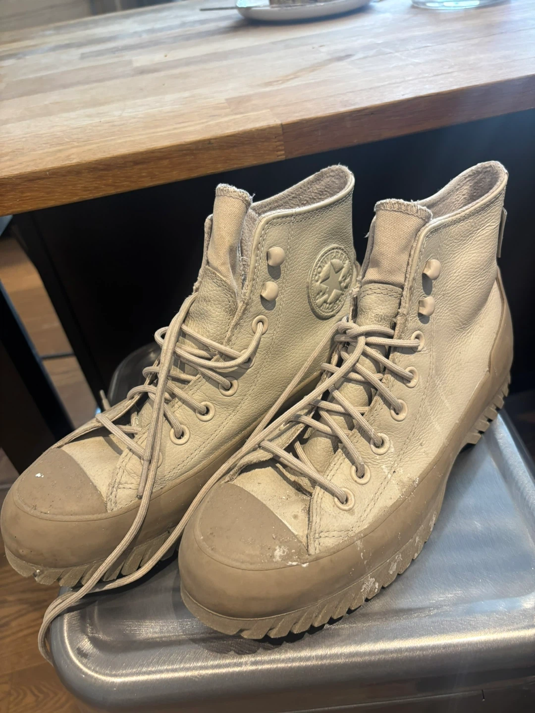 Converse All Star High-Top Boots - Beige - photo 5