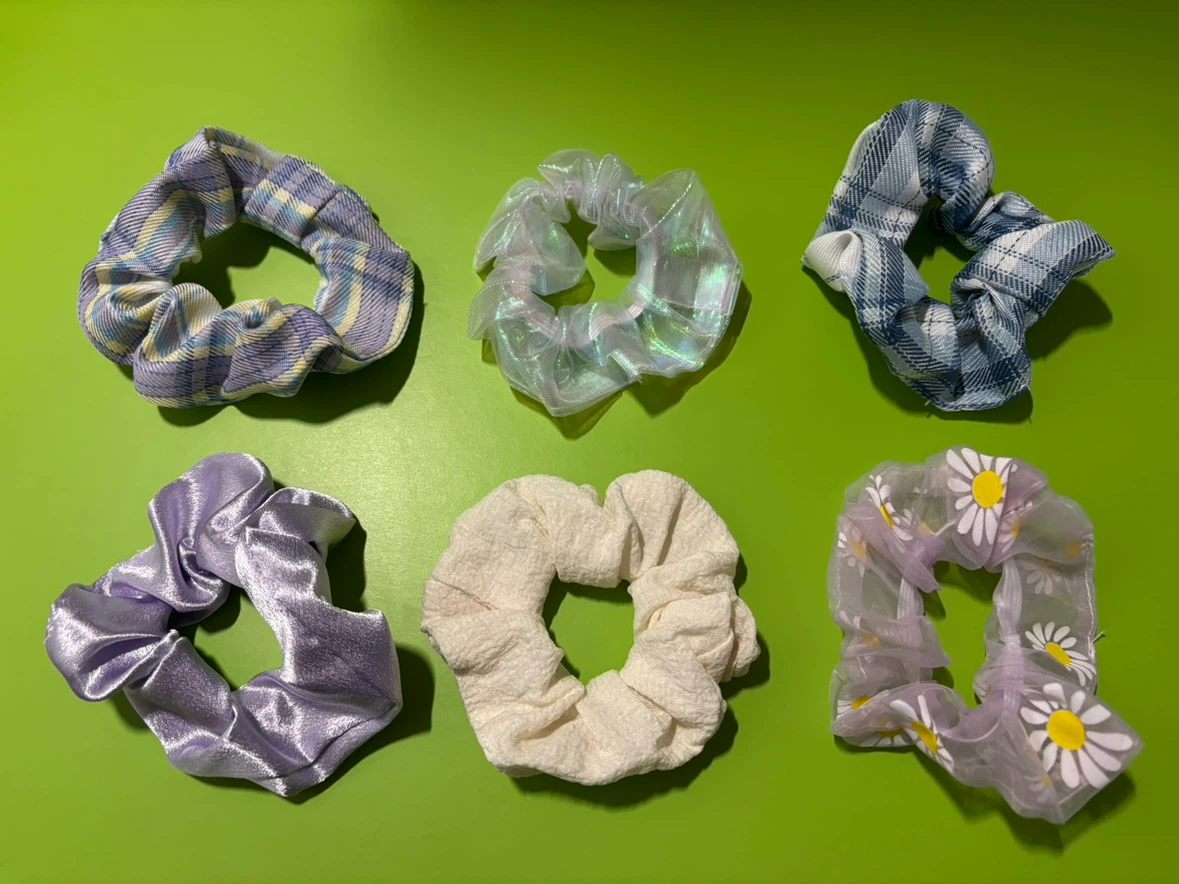 assorted scrunchies