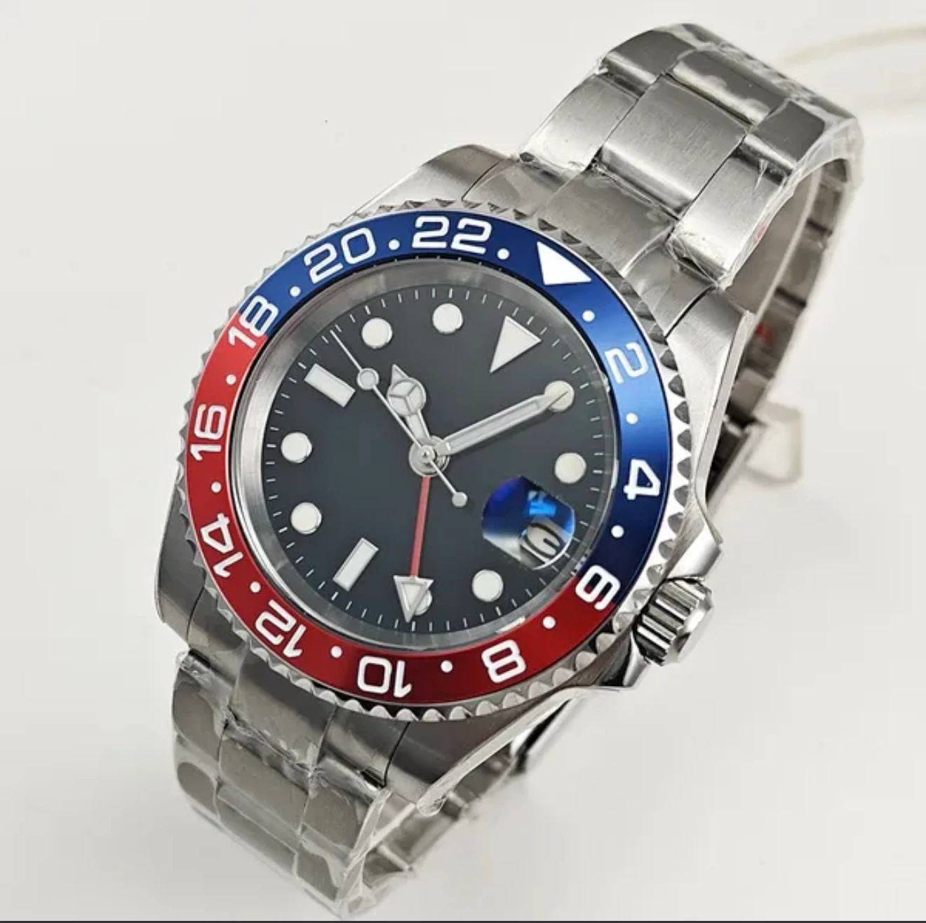 Men’s stainless steel  watches all 41mm wind up - photo 2
