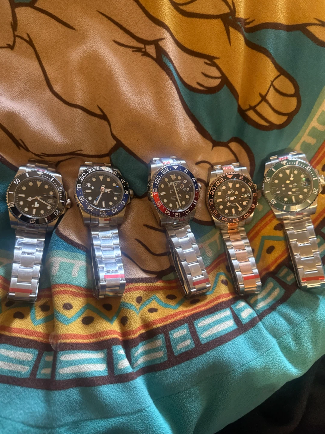 Men’s stainless steel  watches all 41mm wind up - photo 4