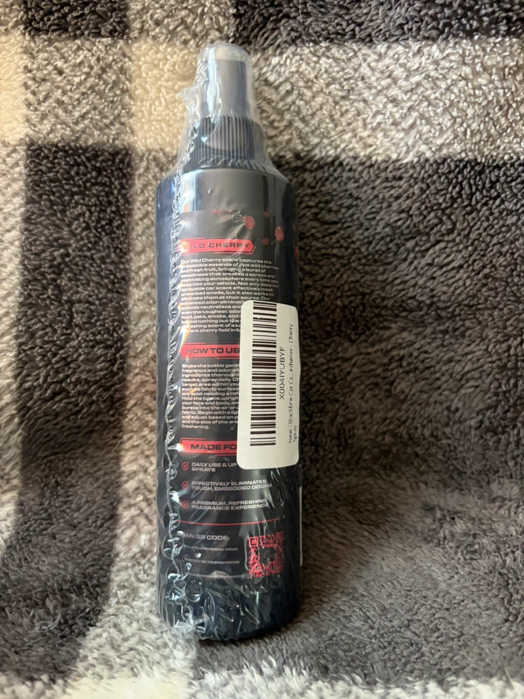 Blackline Car Care Wild Cherry Sprayable Air Freshener - photo 2