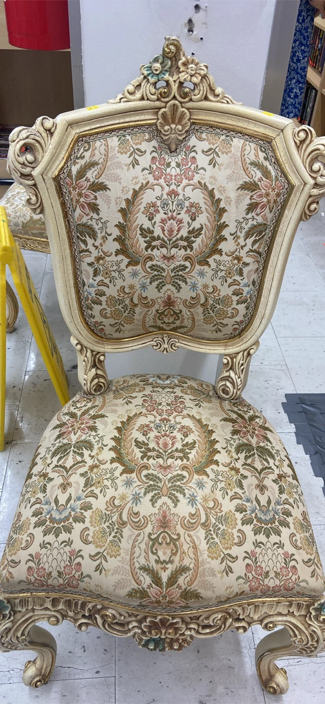 Ornate French Provincial Style Accent Chair