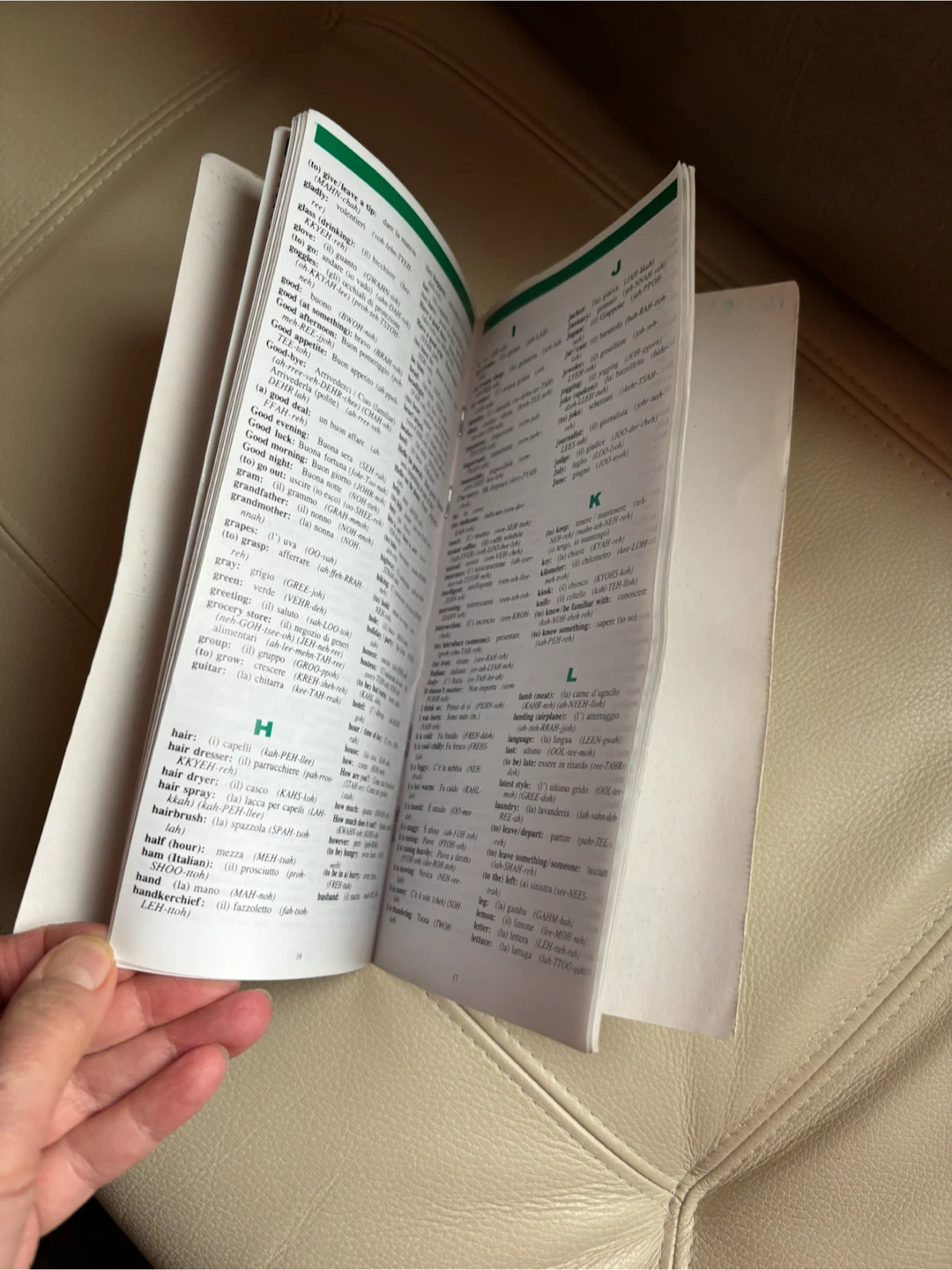 Barron's Italian-English Dictionary small pamphlet - photo 2