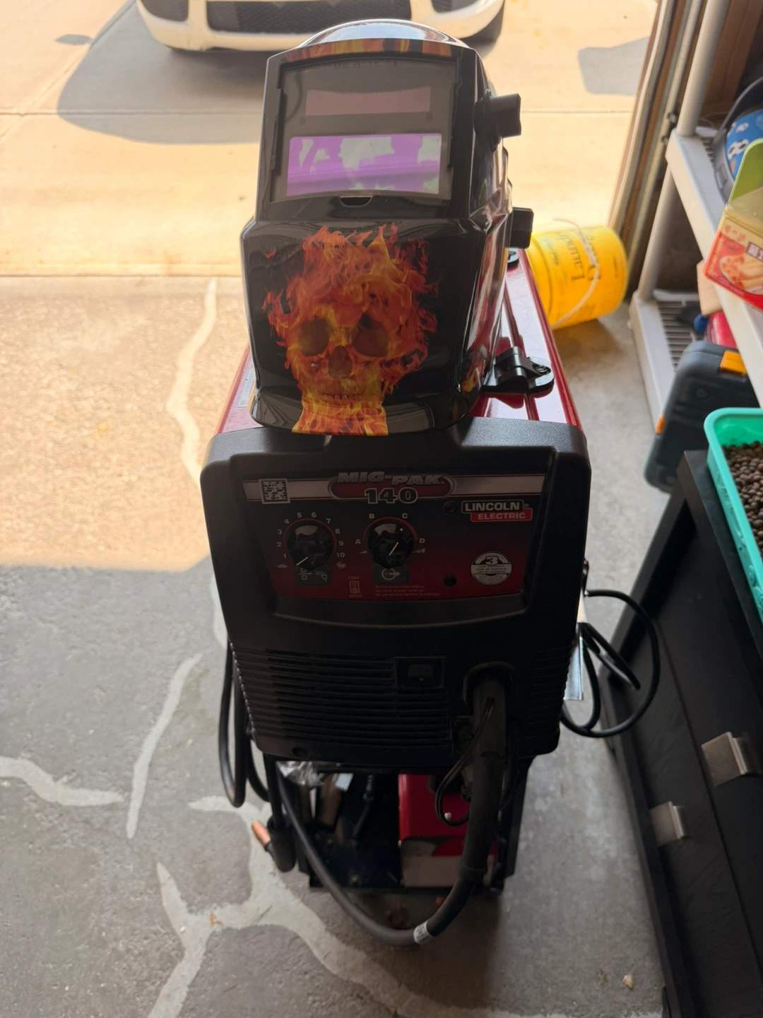 Lincoln Electric Welding Machine Full Set up +  accessories - photo 2