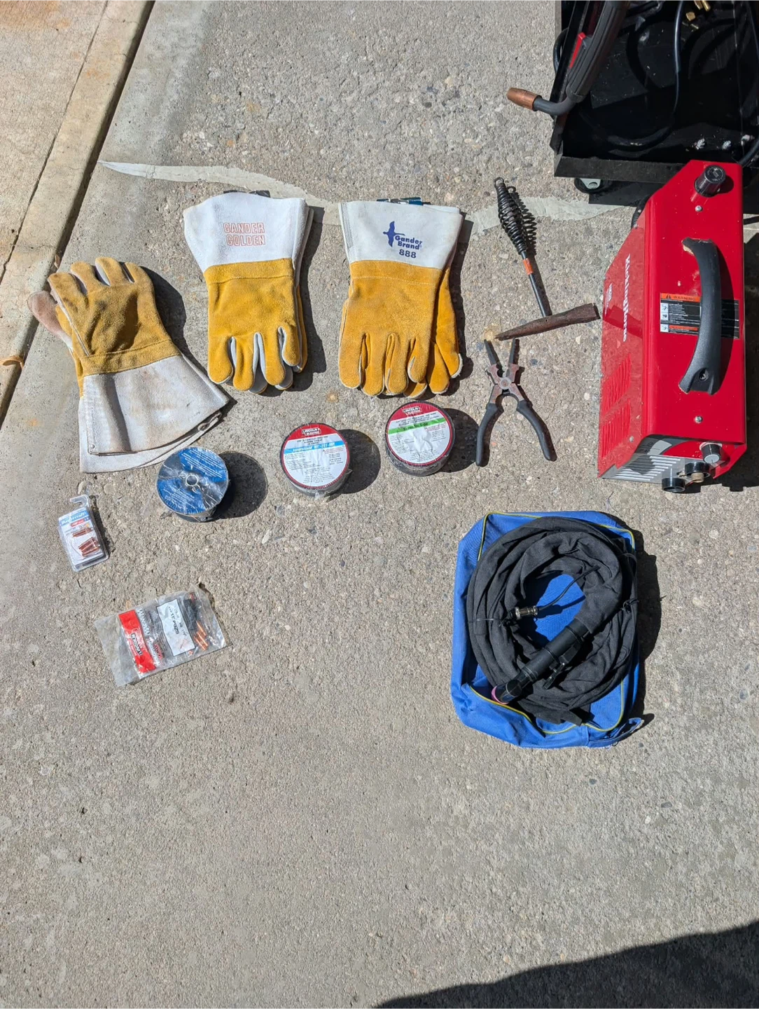 Lincoln Electric Welding Machine Full Set up +  accessories - photo 5