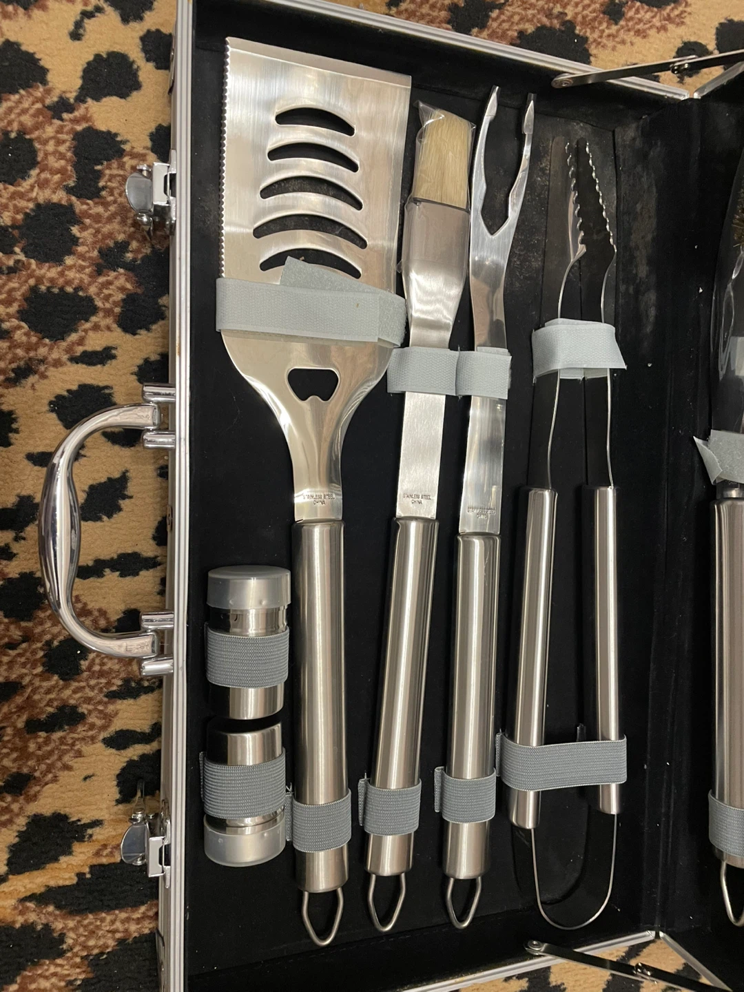Stainless Steel Barbecue Tool Set - photo 4